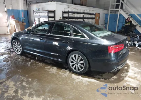 2015 Audi A6 3.0T Premium Plus from USA, damaged, VIN WAUFGAFCXFN006796